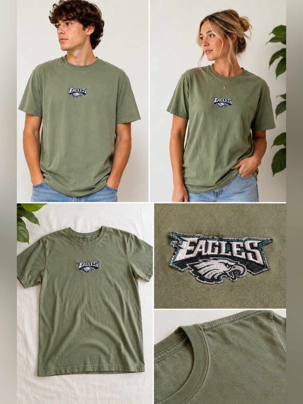 🏈 One-of-a-Kind Handmade Upcycled Tee